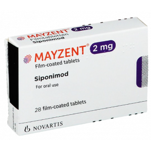 MAYZENT 2 MG ( SIPONIMOD ) 28 FILM-COATED TABLETS